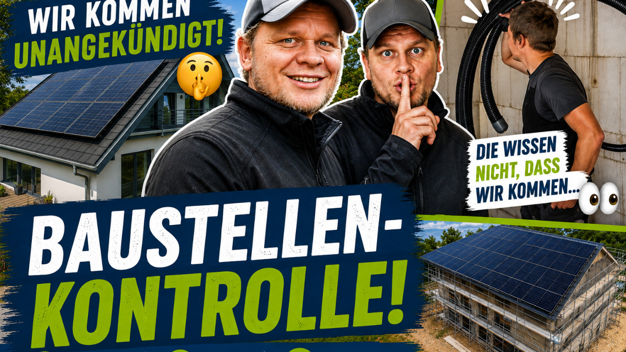 Titelbild zum Beitrag: Photovoltaik Baustellencheck