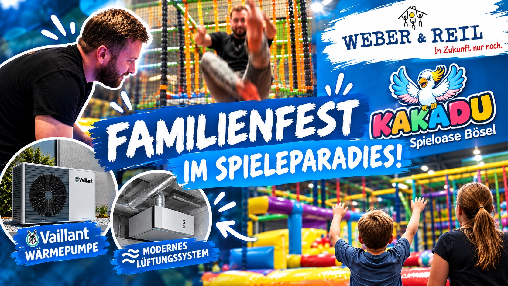 Titelbild zum Beitrag: Familienfest im Kakadu Spieloase Bösel