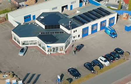 Weber & Reil E GmbH Luftbild Standort Edewecht